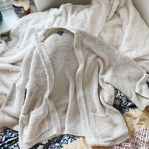 AERIE oversized knit cardigan